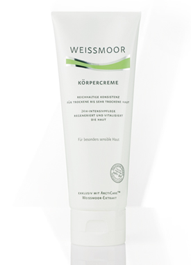 WEISSMOOR-KOERPERCREME